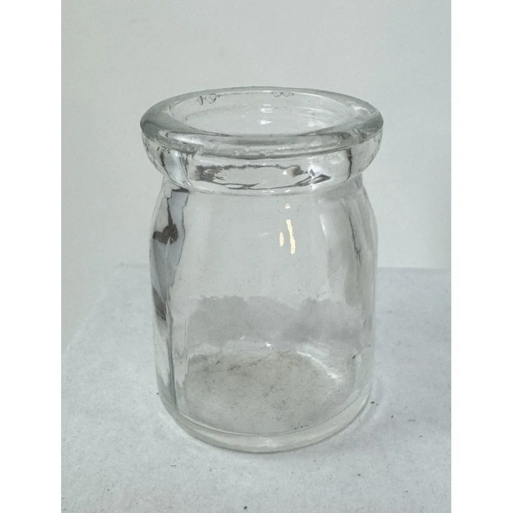 Lot of 3 Vintage Glass Apothecary Bottles Clear Ammonol Embossed Decorative Set
